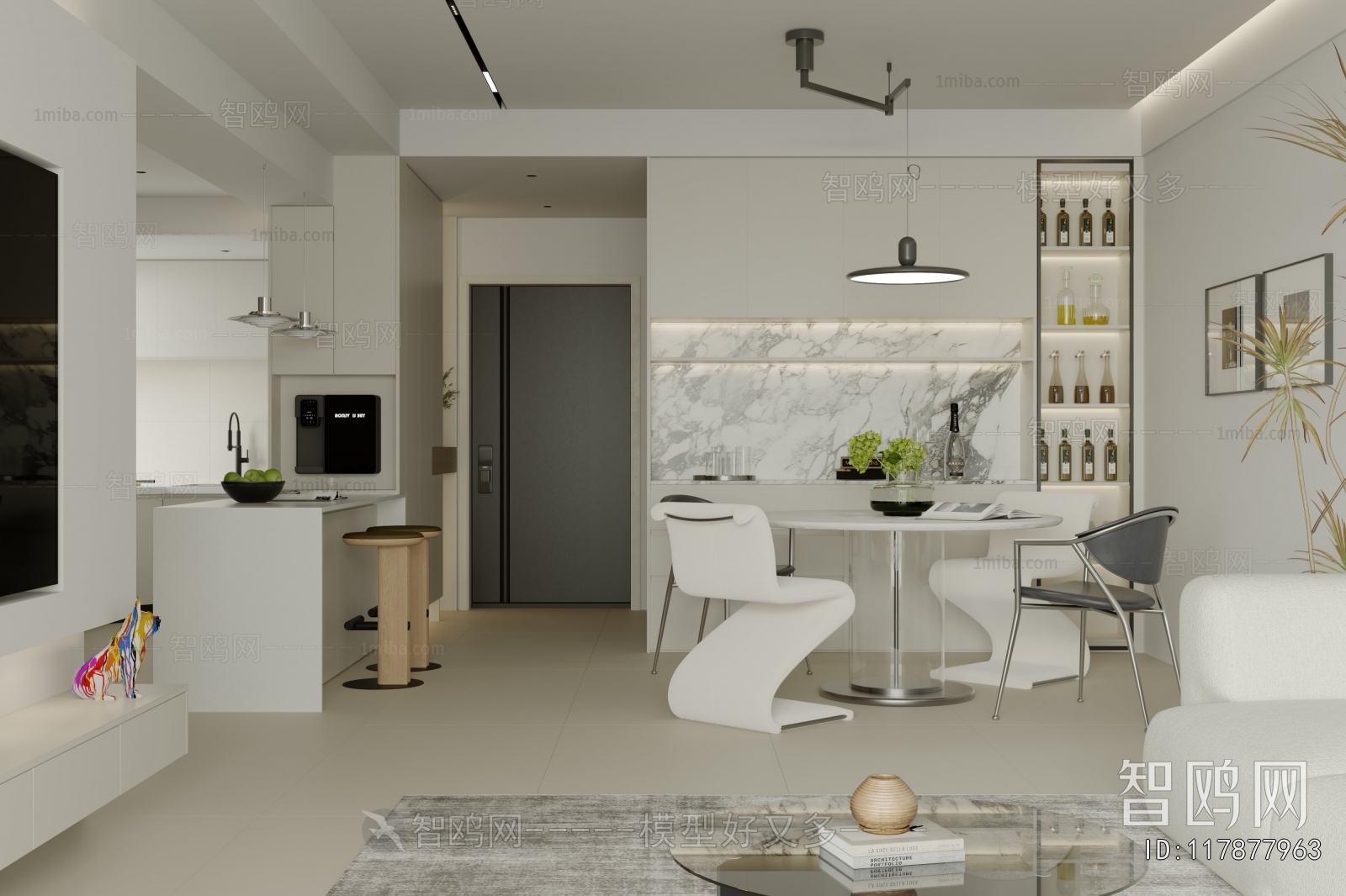 Modern Open Kitchen