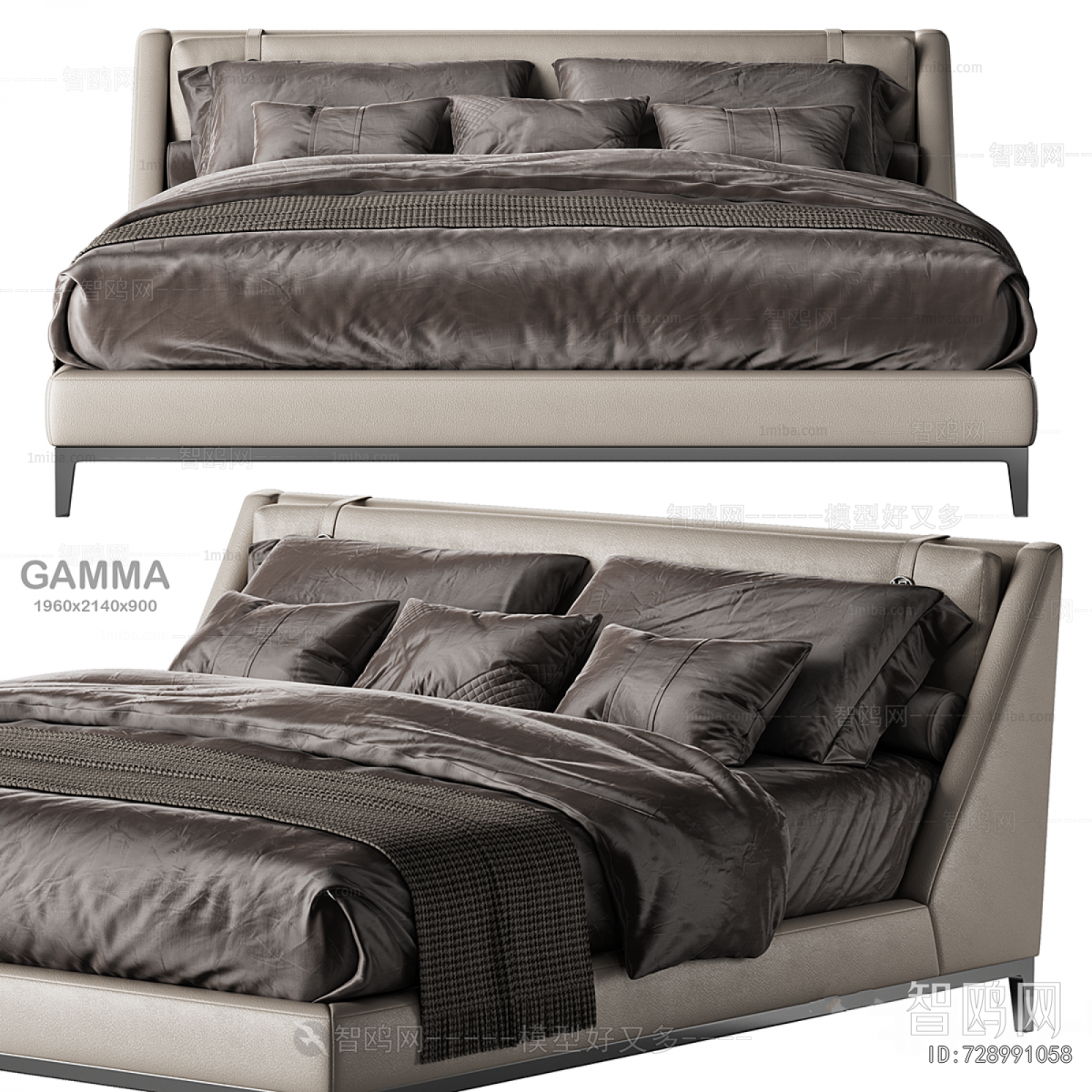 Modern Double Bed