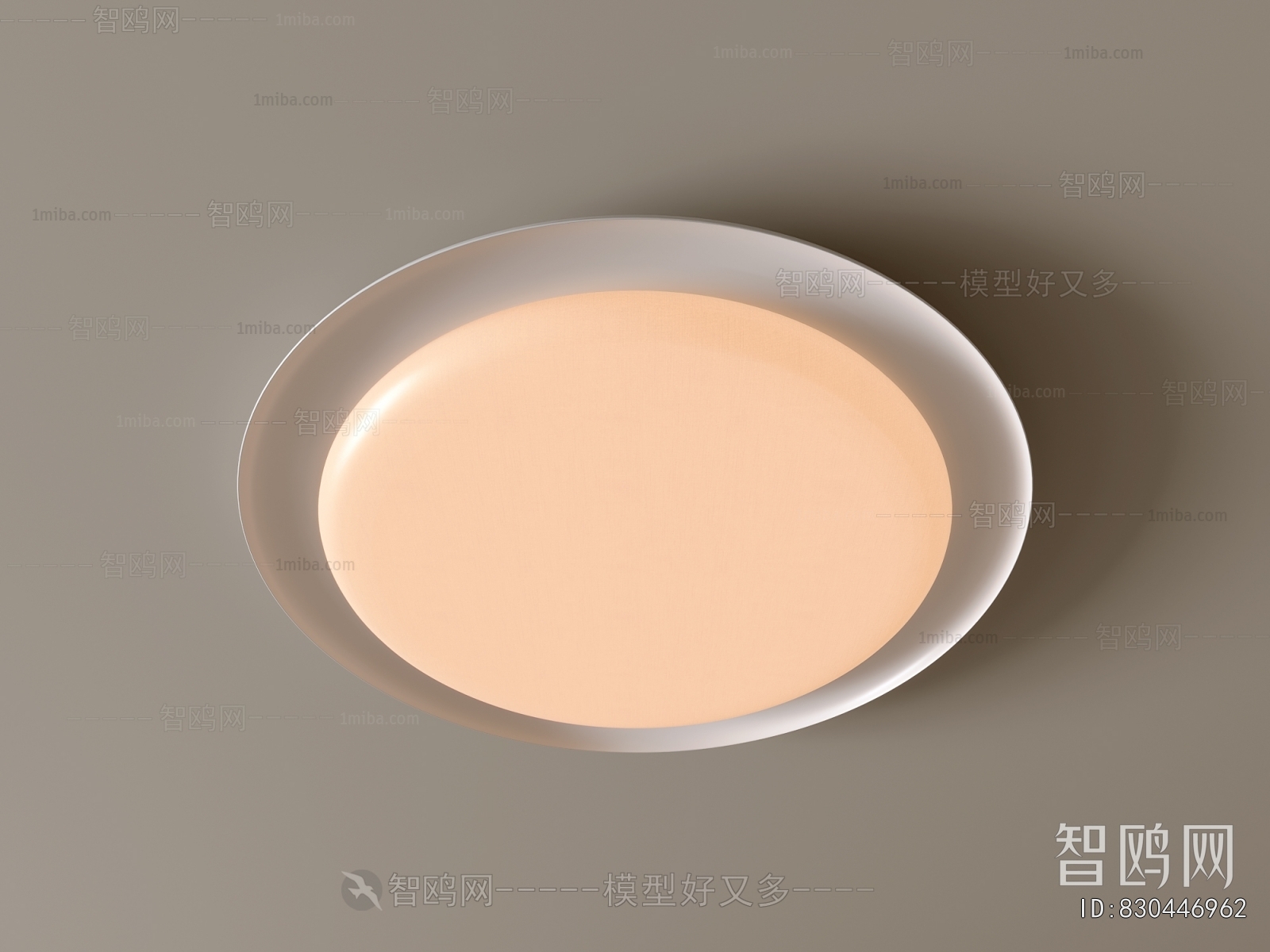 现代圆形吸顶灯