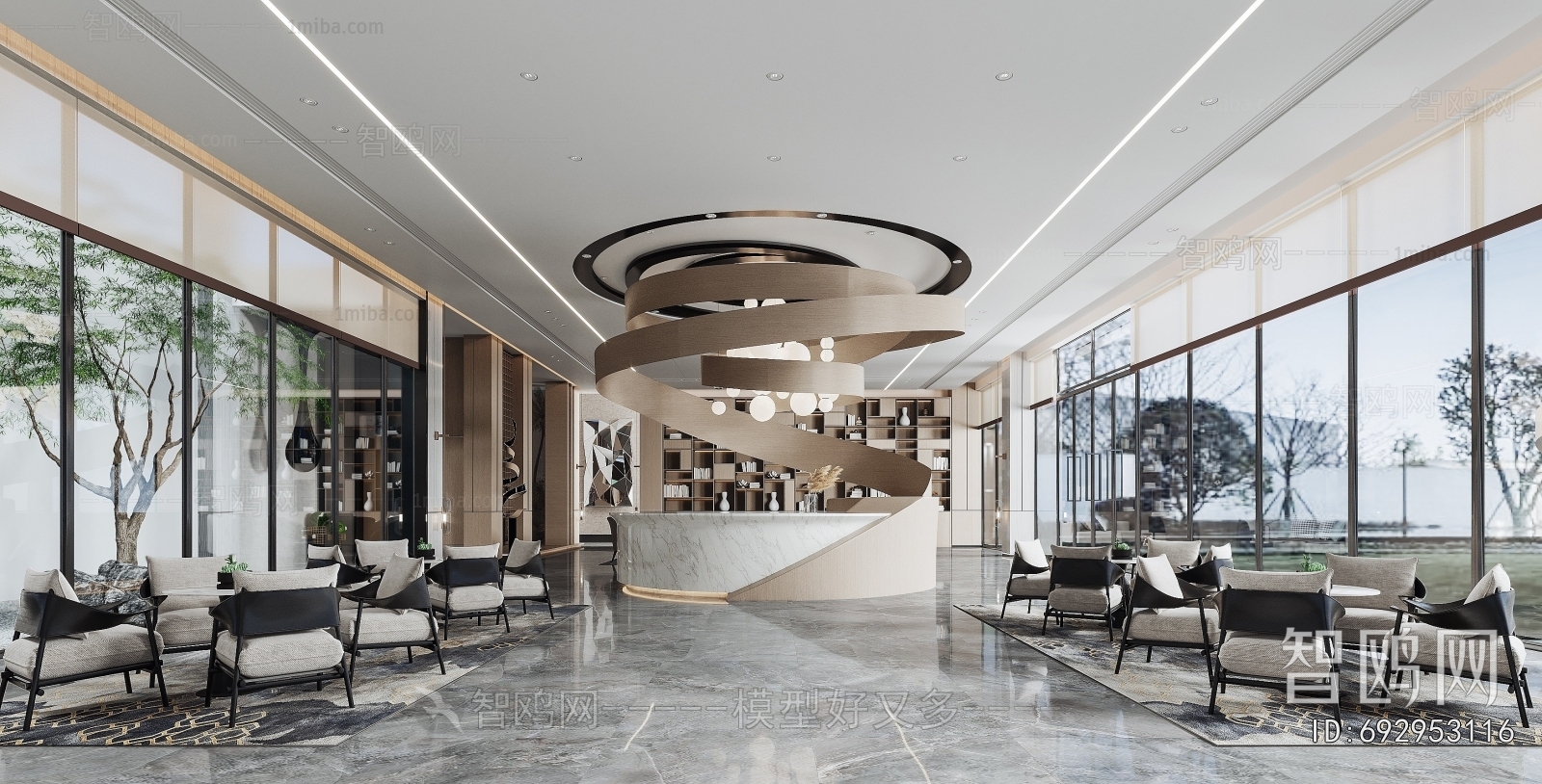 New Chinese Style Reception Hall