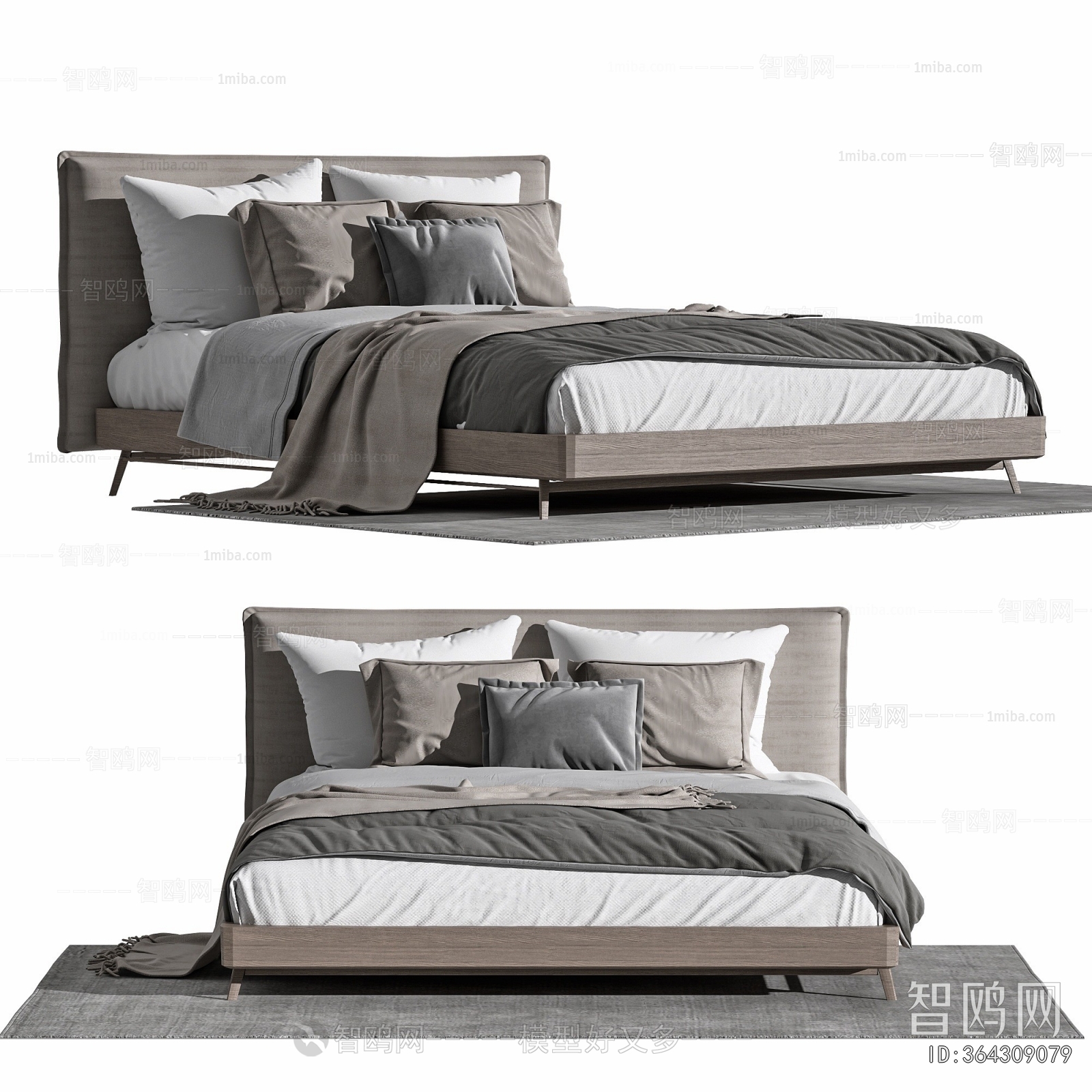 Modern Double Bed