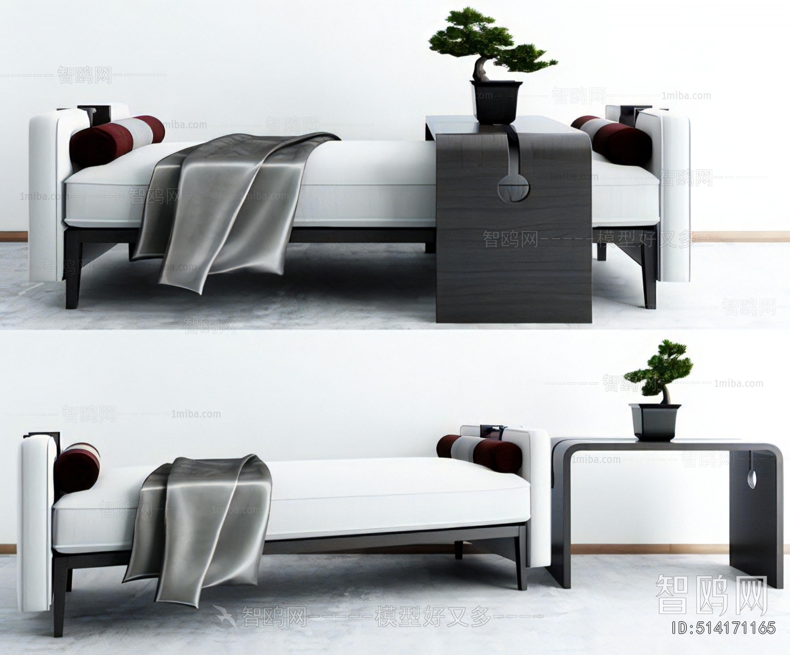 New Chinese Style Bench