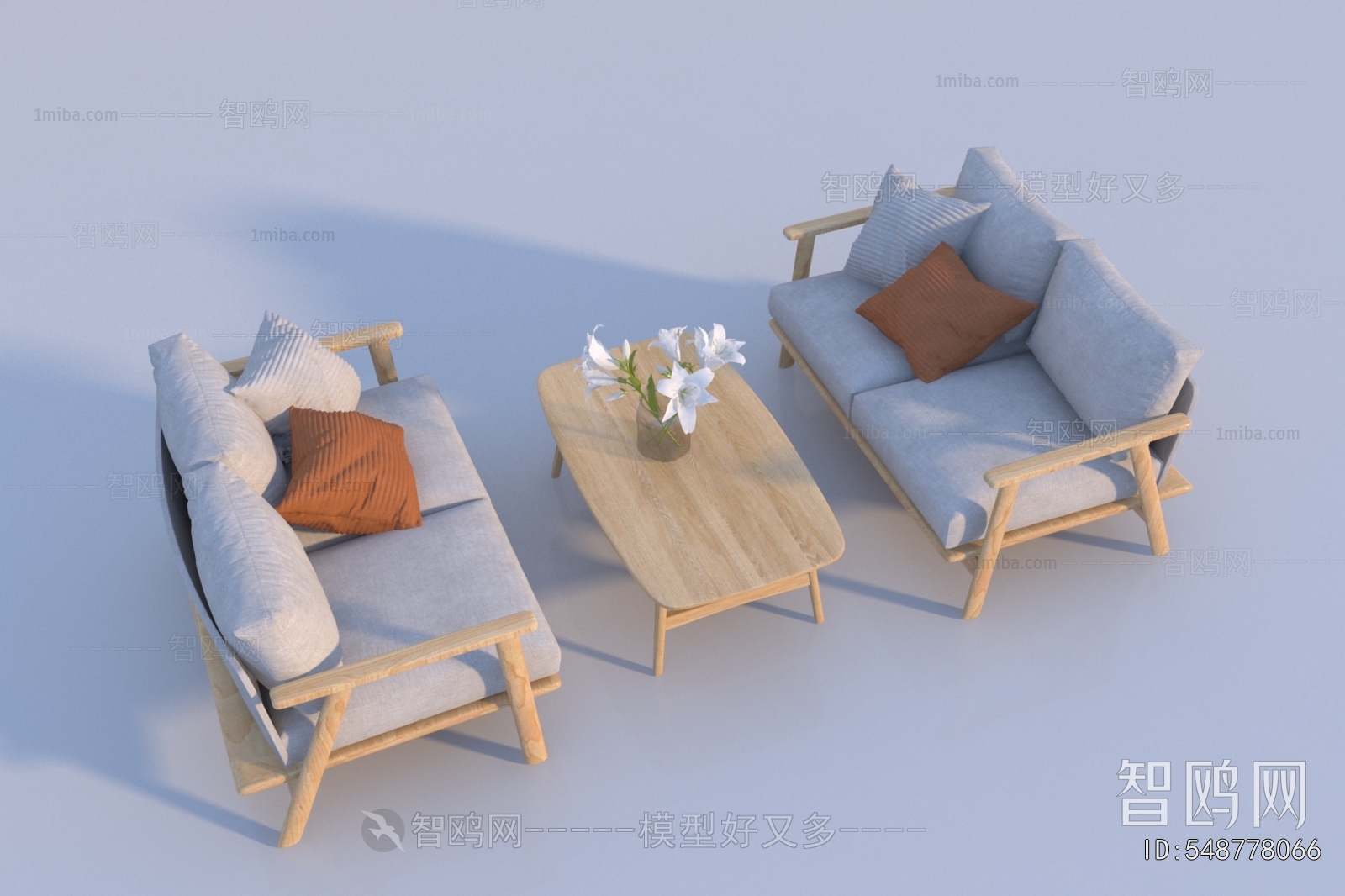 Nordic Style Leisure Table And Chair