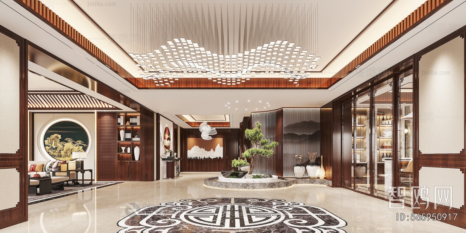 New Chinese Style Club Space