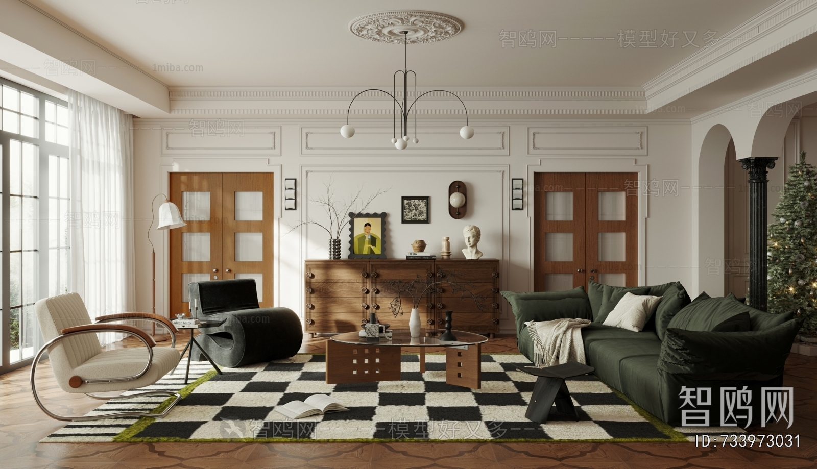 French Style A Living Room