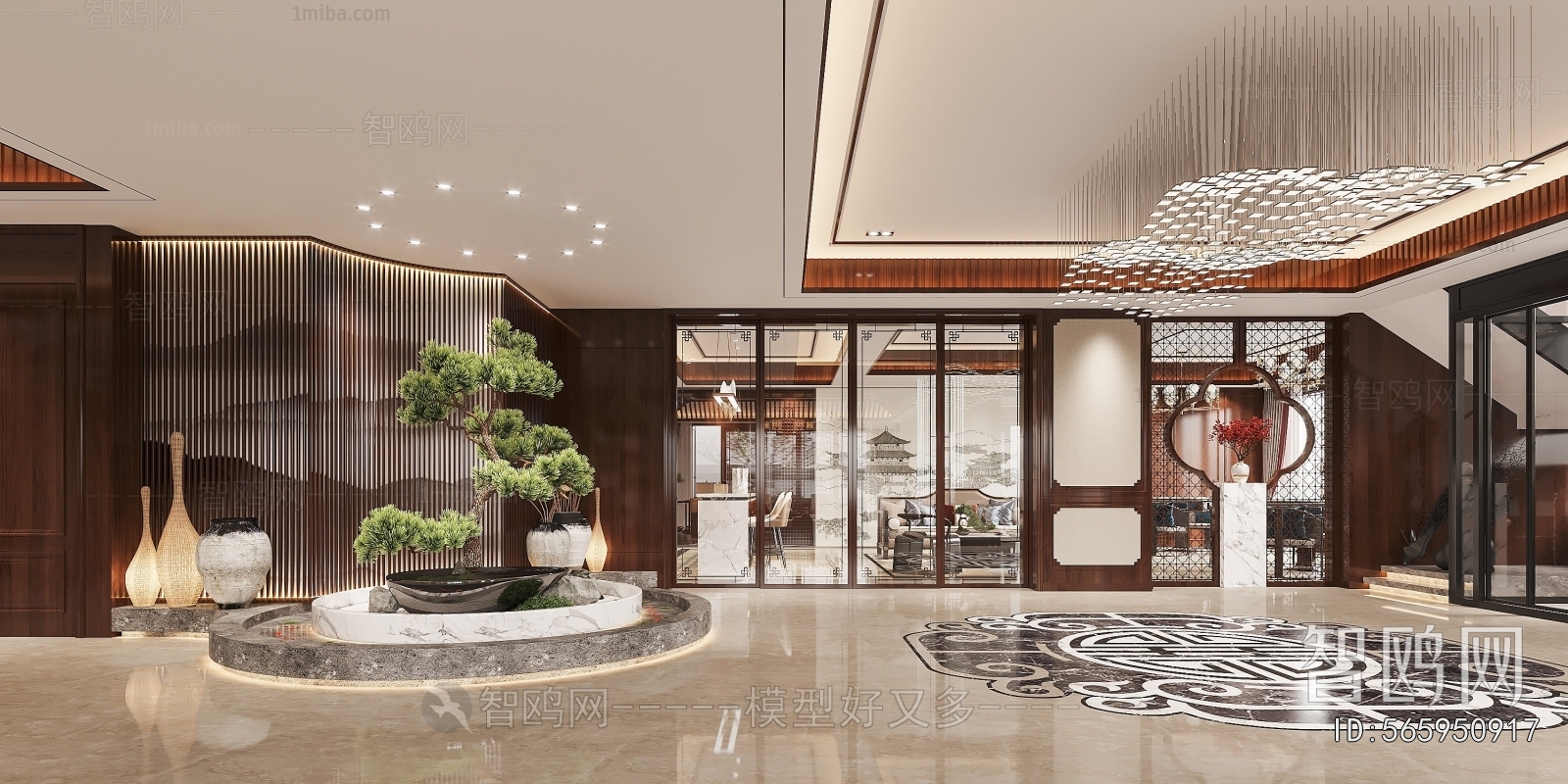 New Chinese Style Club Space