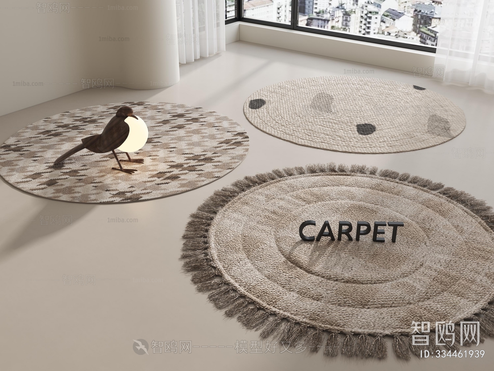 Modern Circular Carpet