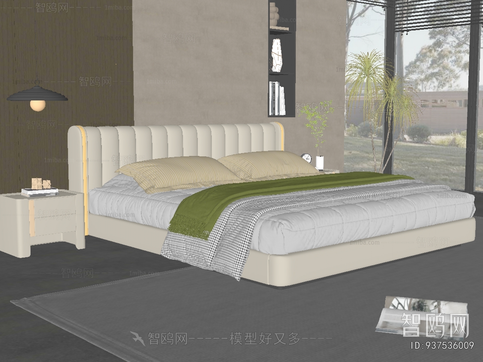 Modern Double Bed