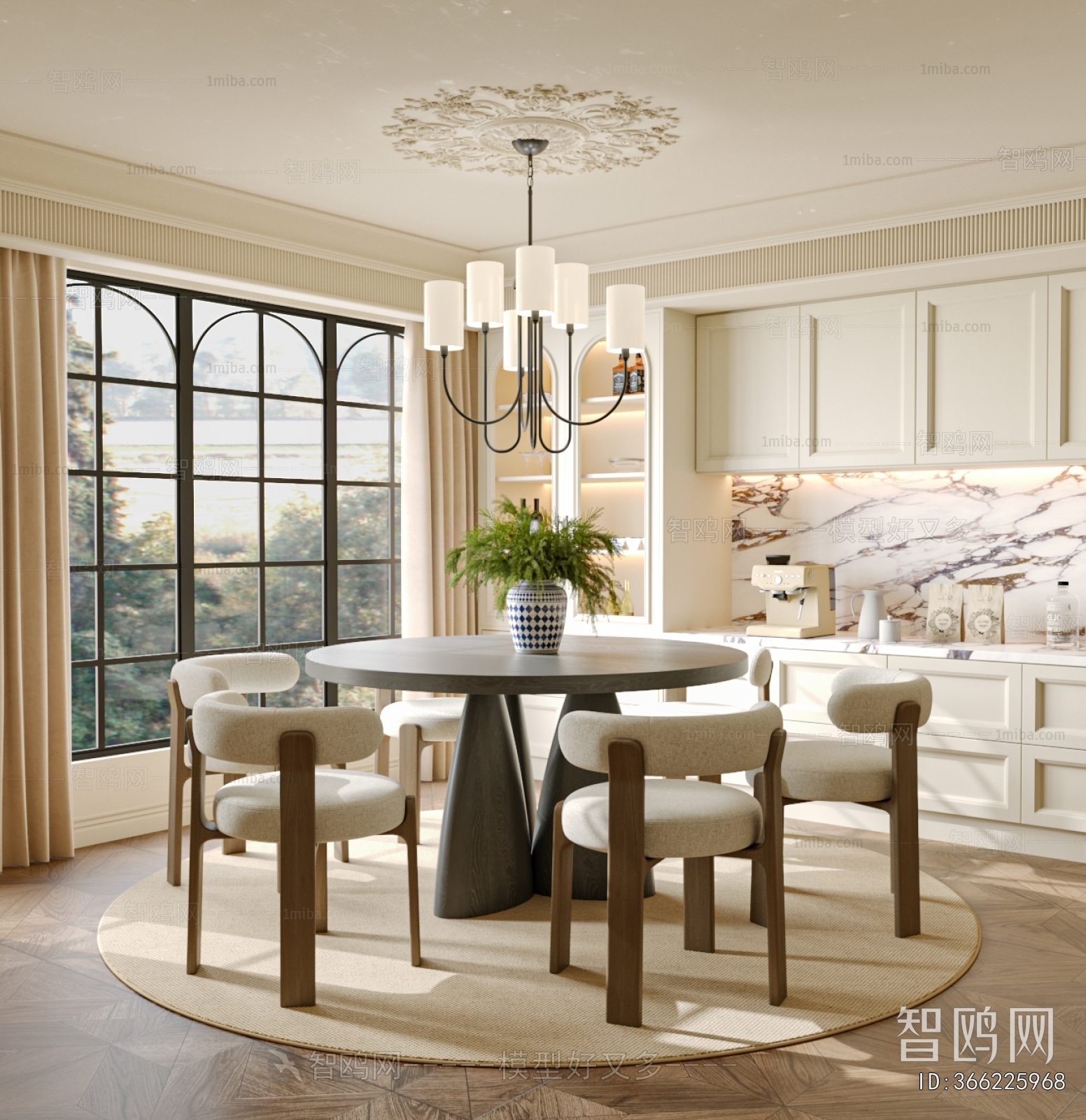 French Style Dining Room