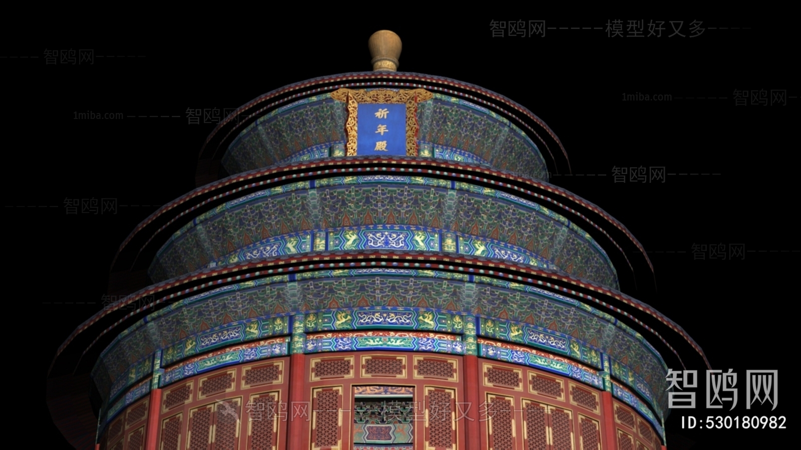 Chinese Style Ancient Architectural Buildings