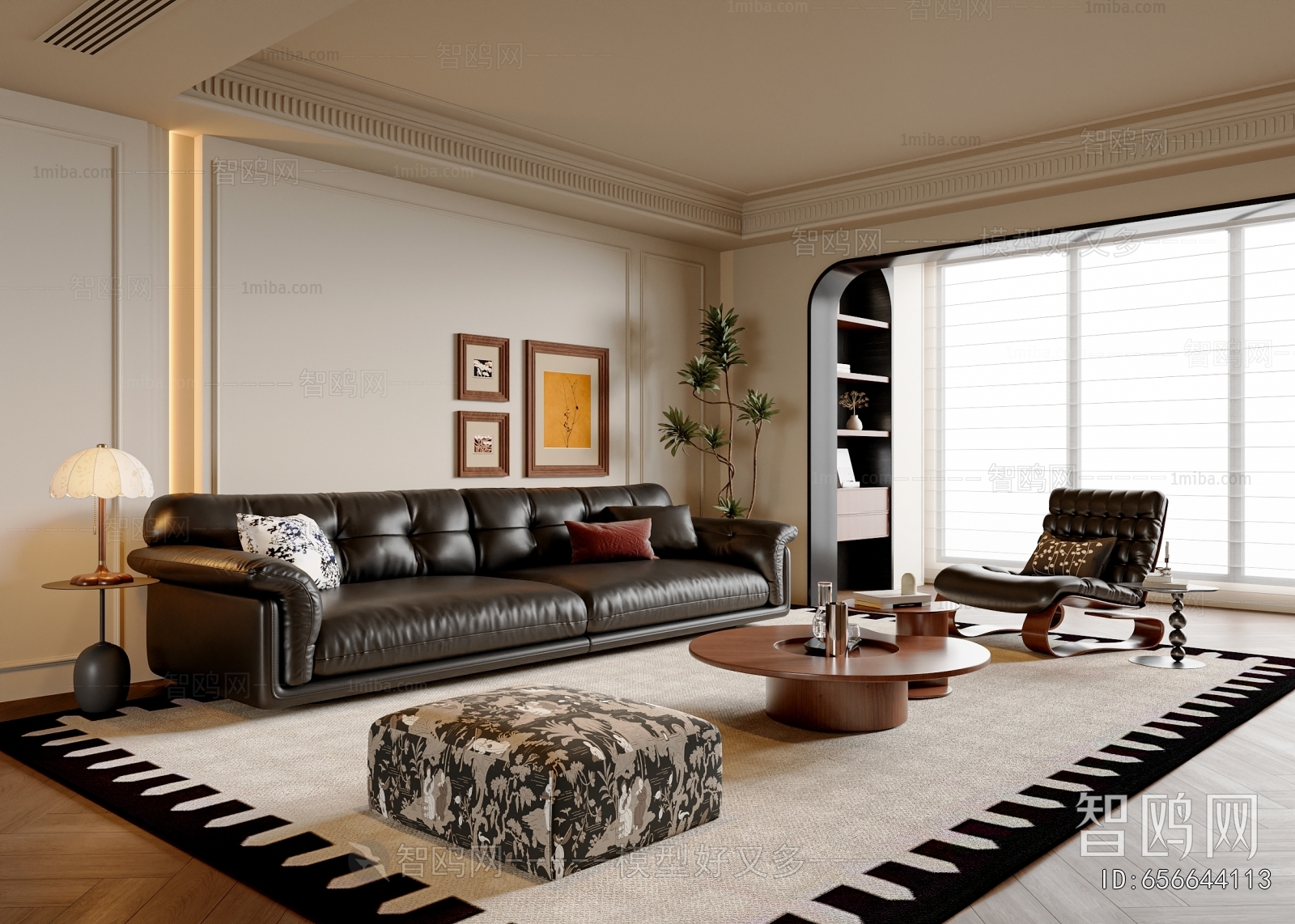 French Style A Living Room