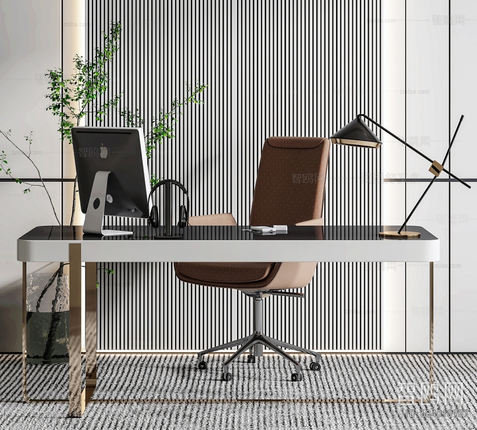 Modern Office Desk And Chair