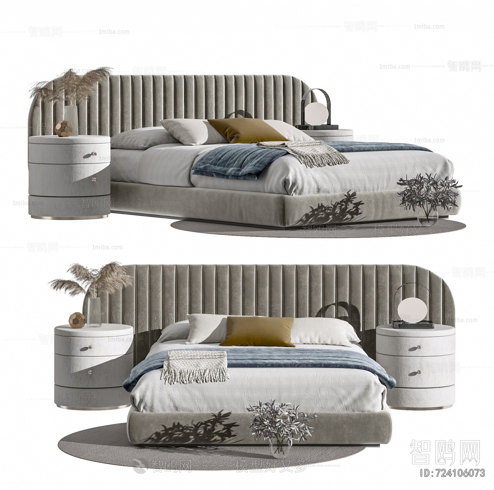 Modern Double Bed