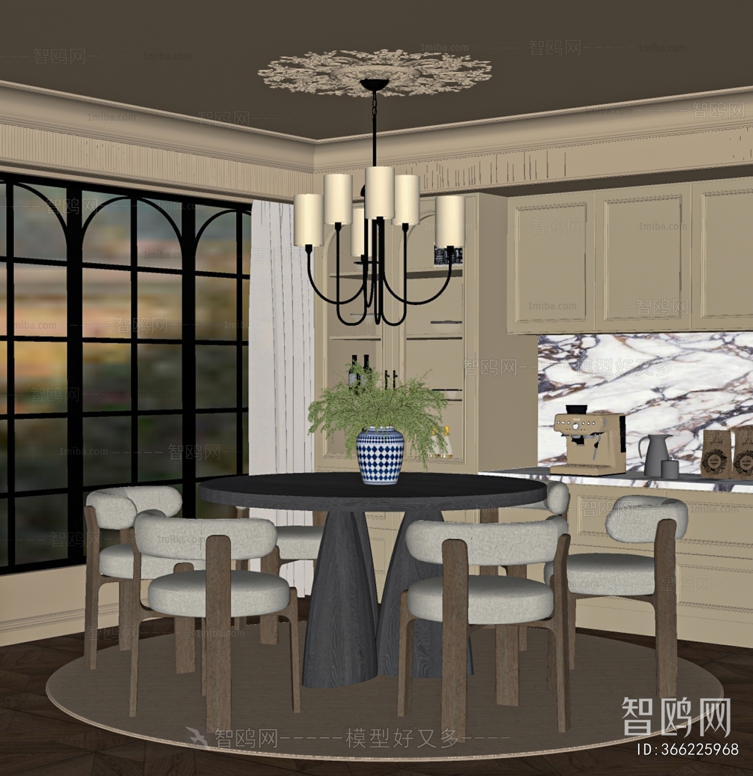 French Style Dining Room