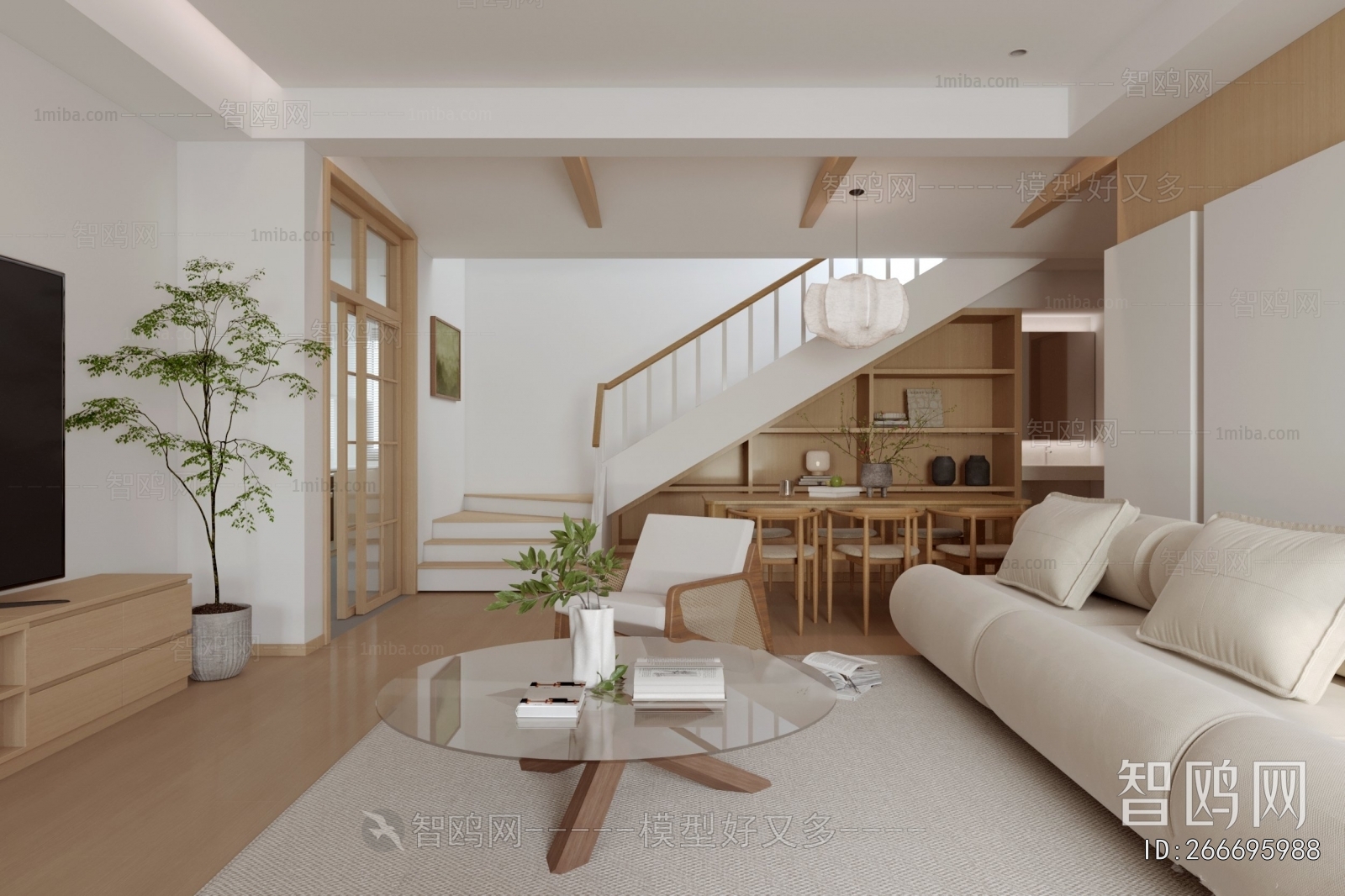 Japanese Style A Living Room