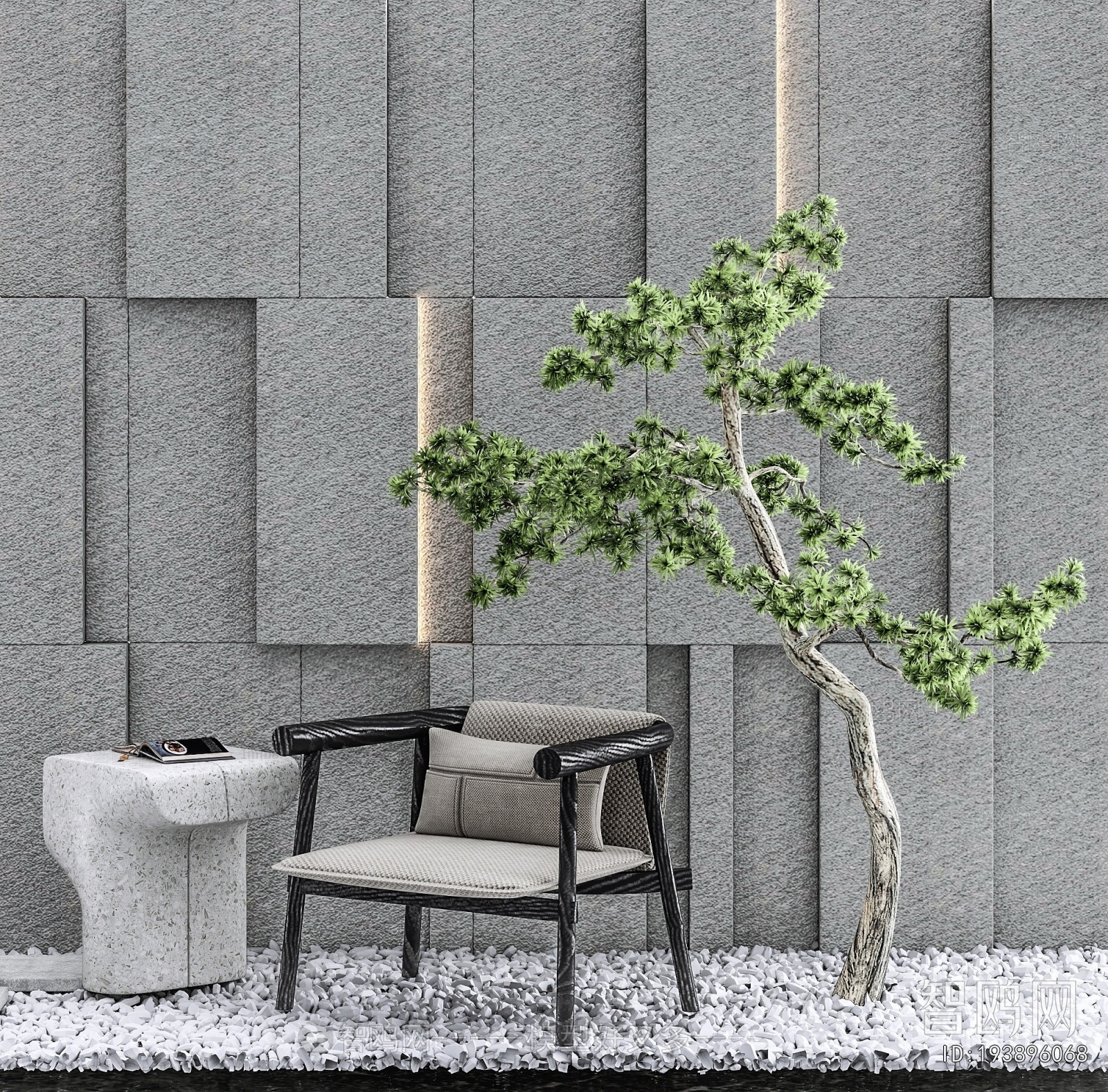 New Chinese Style Lounge Chair