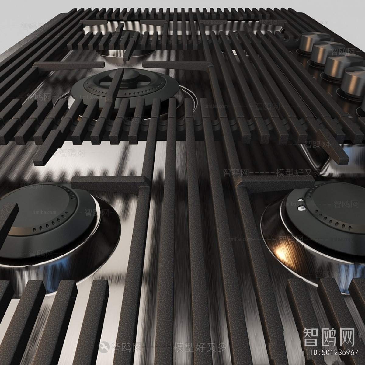 Modern Kitchen Electric Gas Range