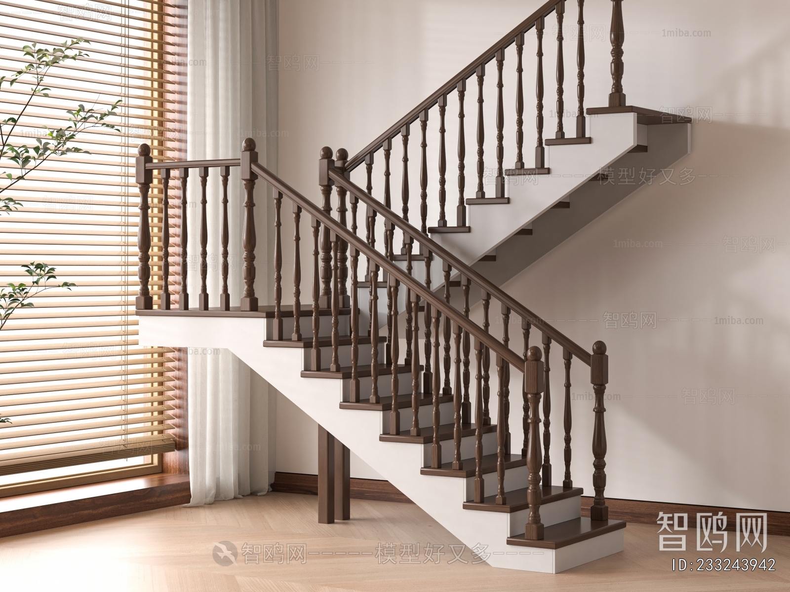 New Chinese Style Staircase