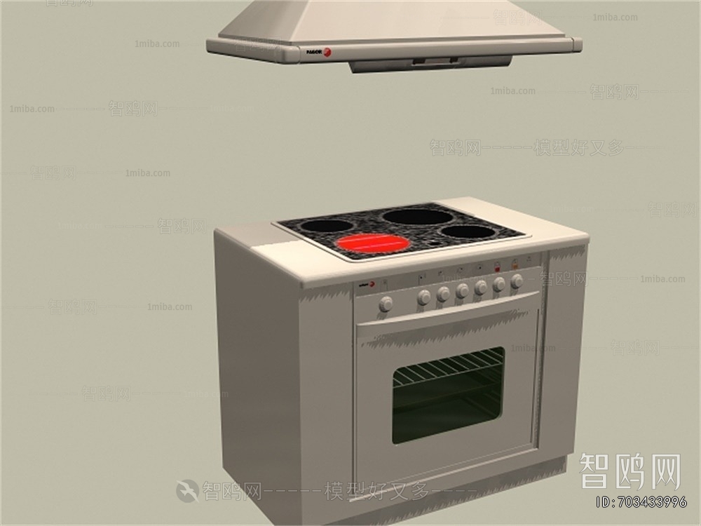 Modern Kitchen Electric Gas Range