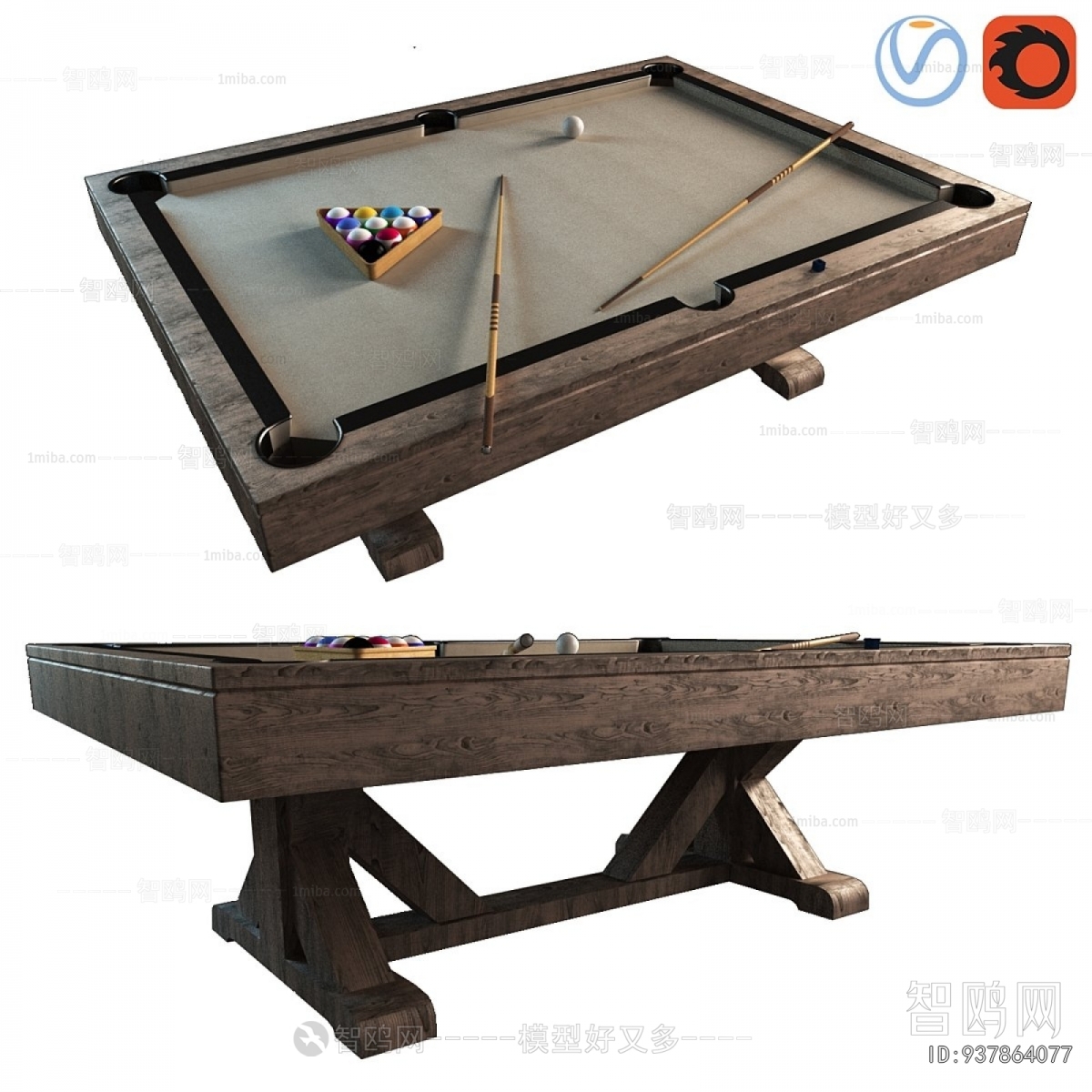 Modern Pool Table