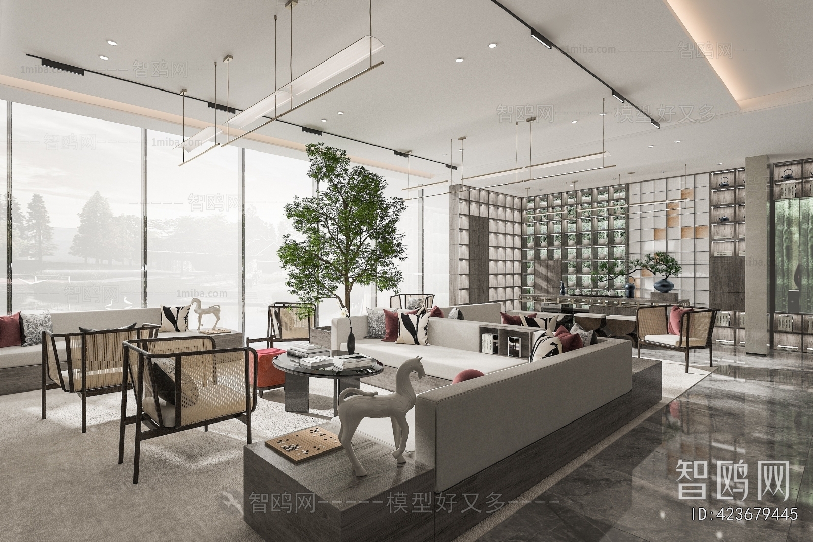 New Chinese Style Rest Area