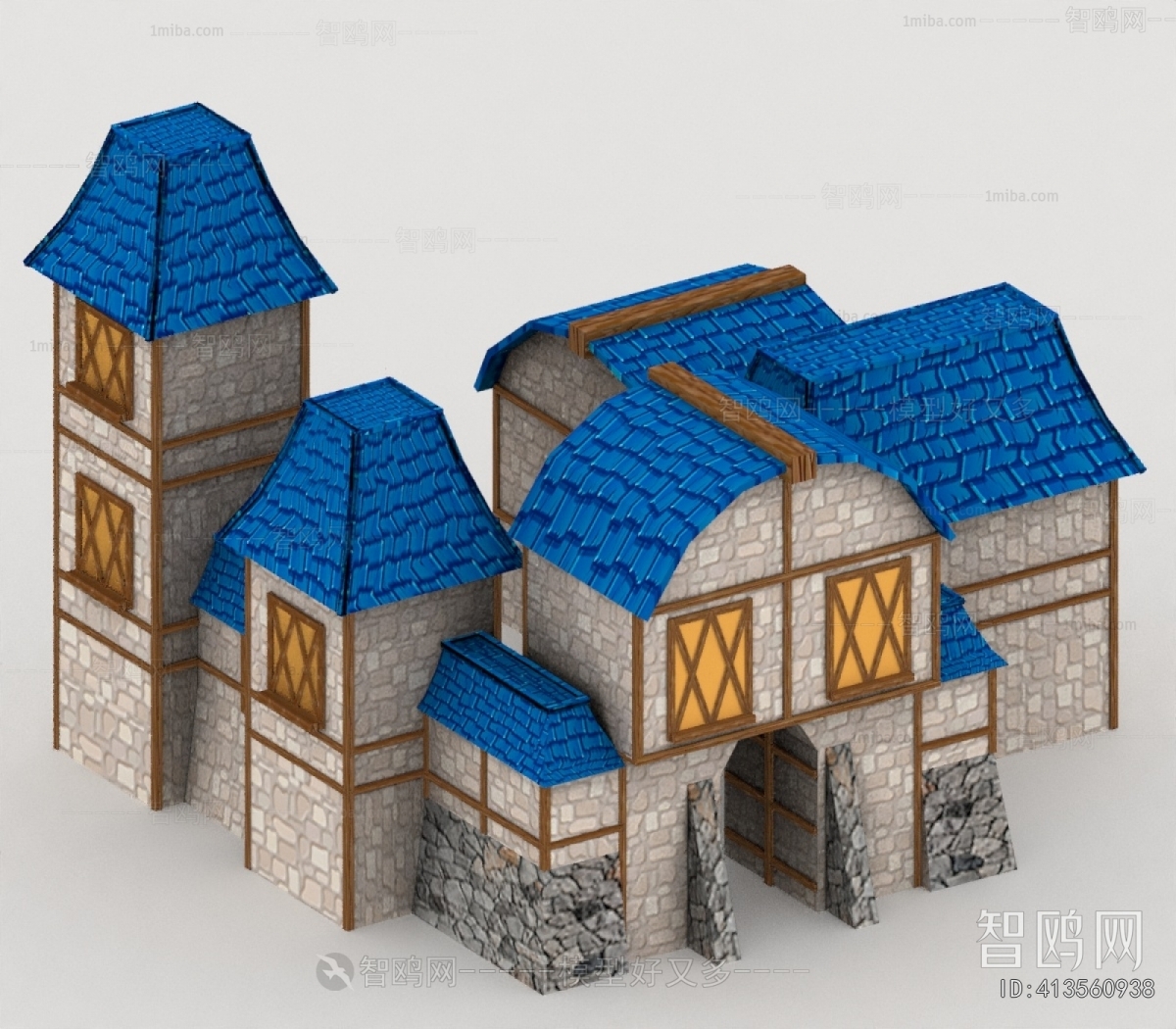 Modern Cartoon House