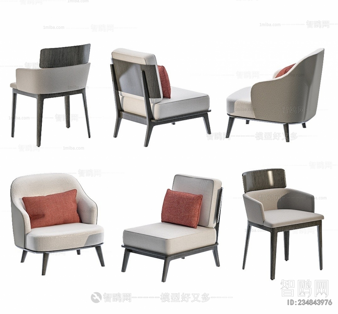 New Chinese Style Lounge Chair