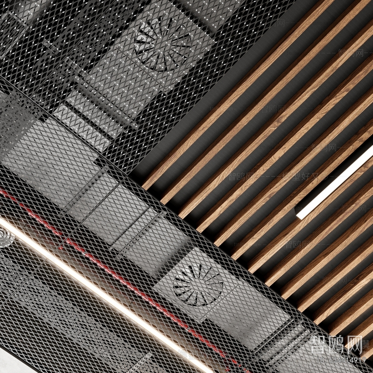 Modern Suspended Ceiling