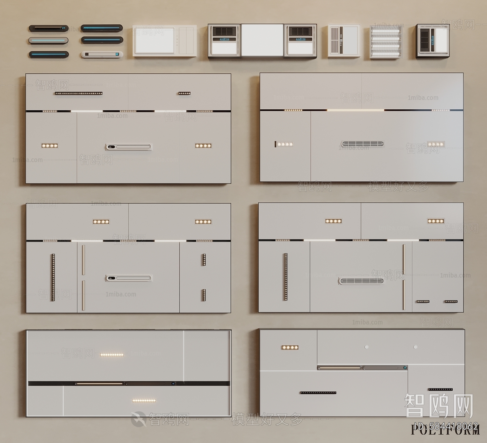 Modern Suspended Ceiling