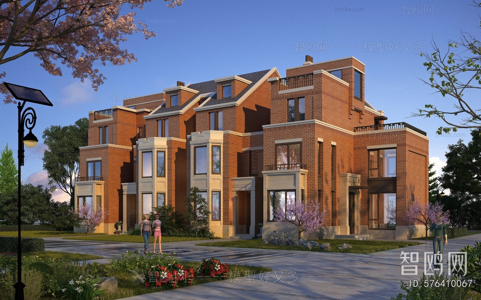 European Style Double Townhouse