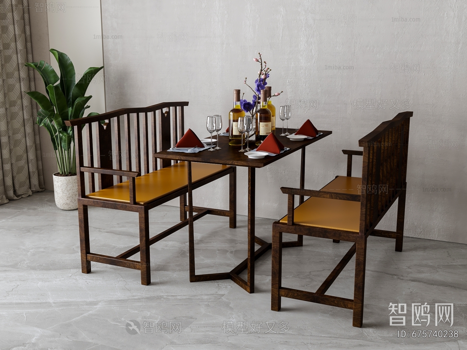 New Chinese Style Dining Table And Chairs