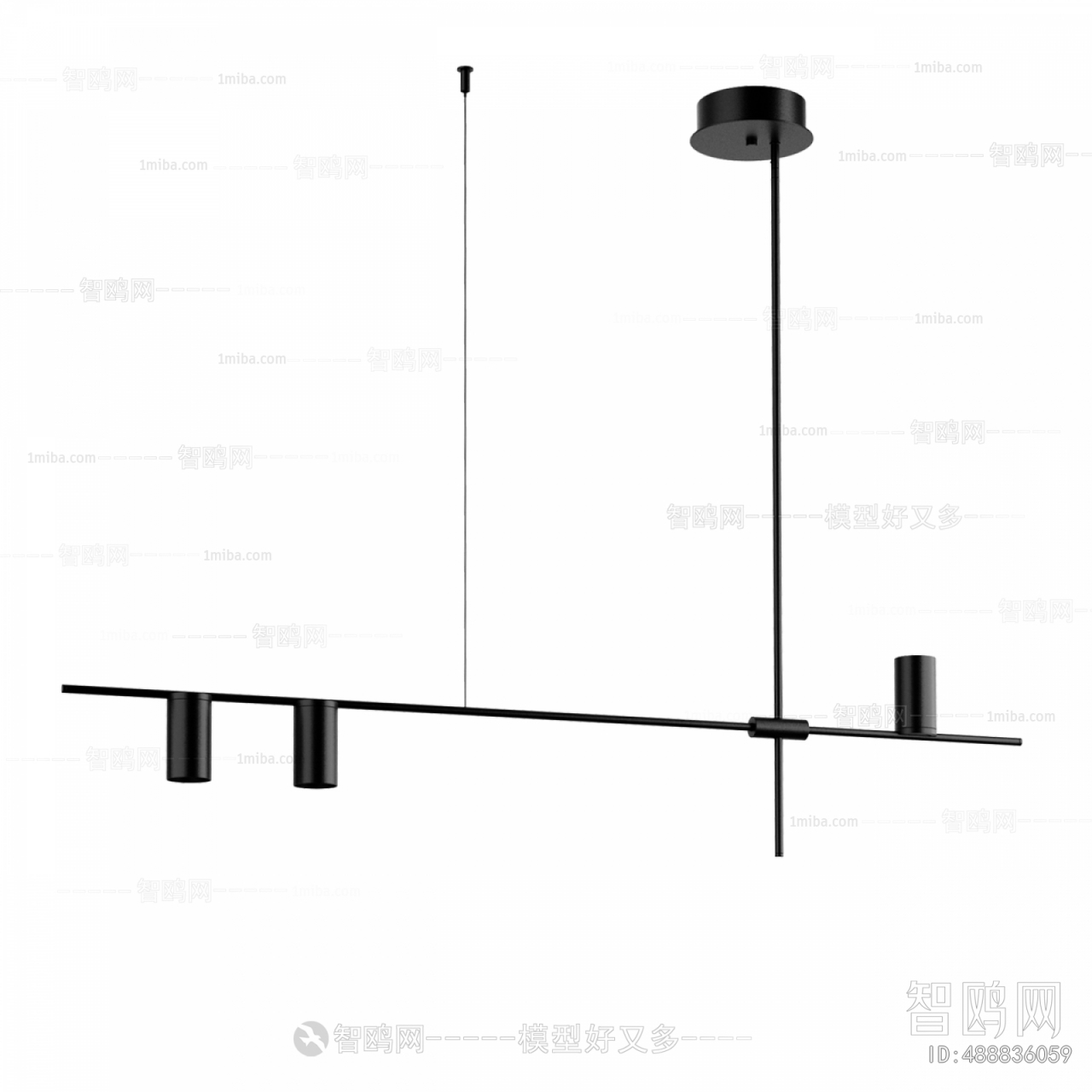 Modern Long Chandelier