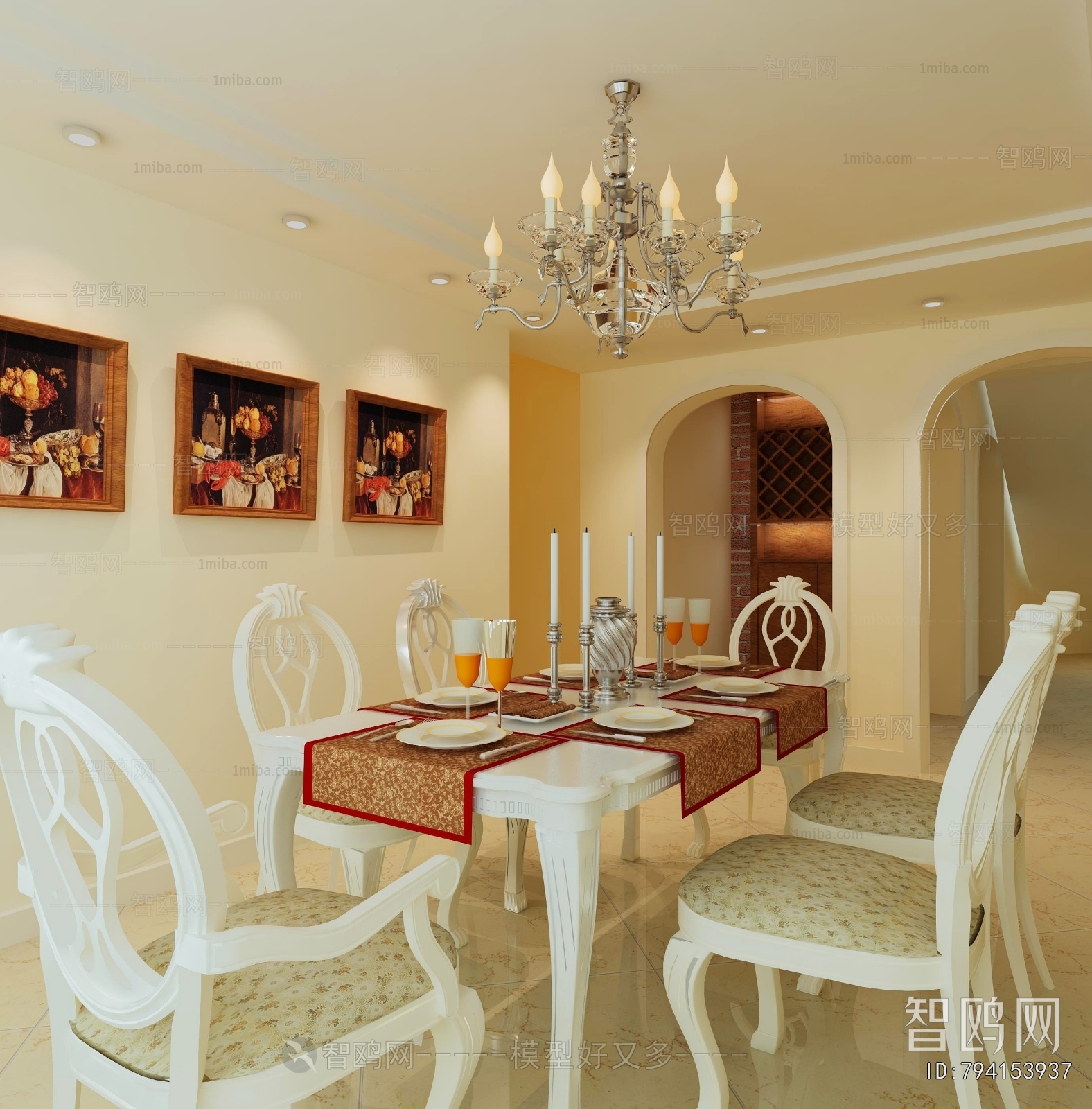 European Style A Living Room