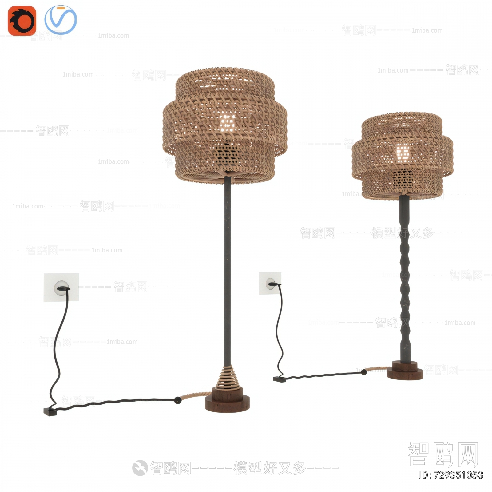 Nordic Style Floor Lamp