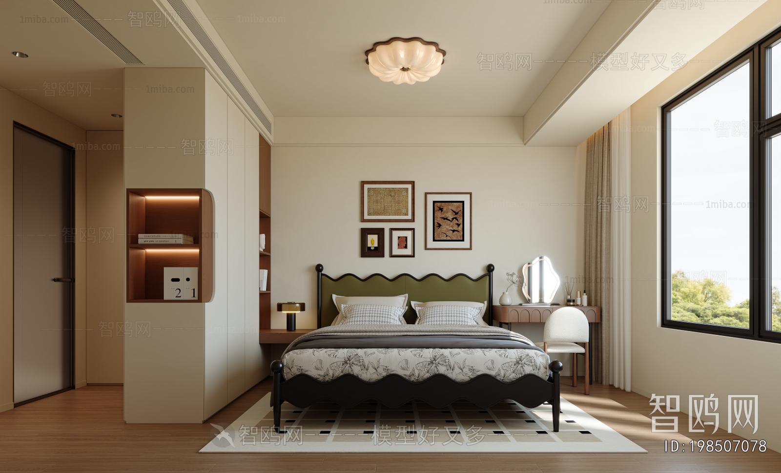 American Style Bedroom