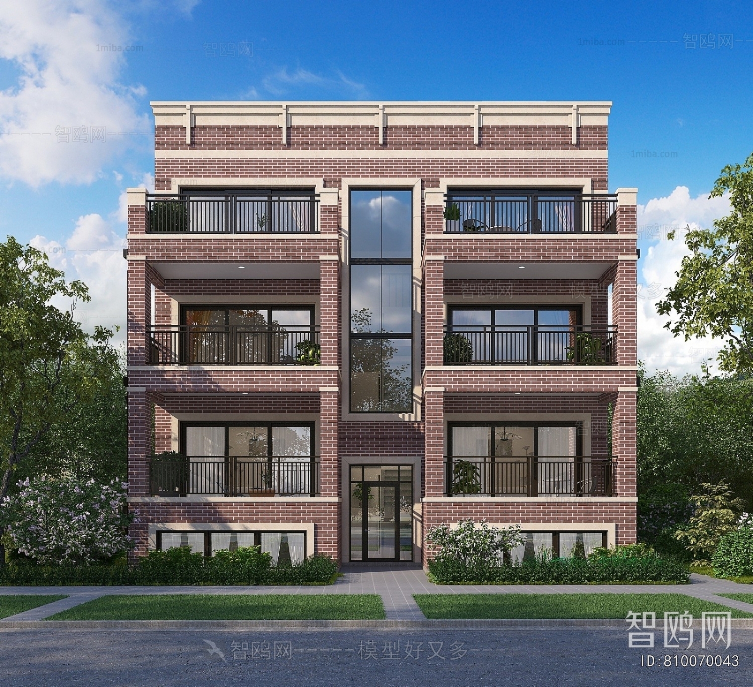 Simple European Style Detached Villa