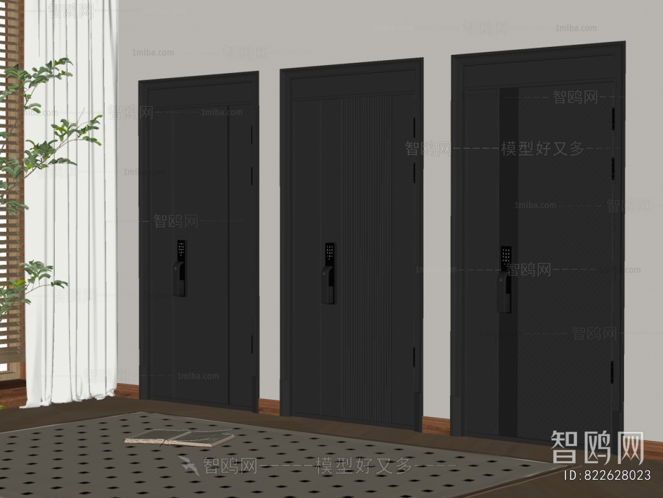 Modern Entrance Door