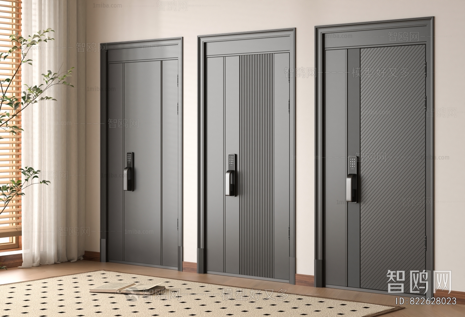 Modern Entrance Door