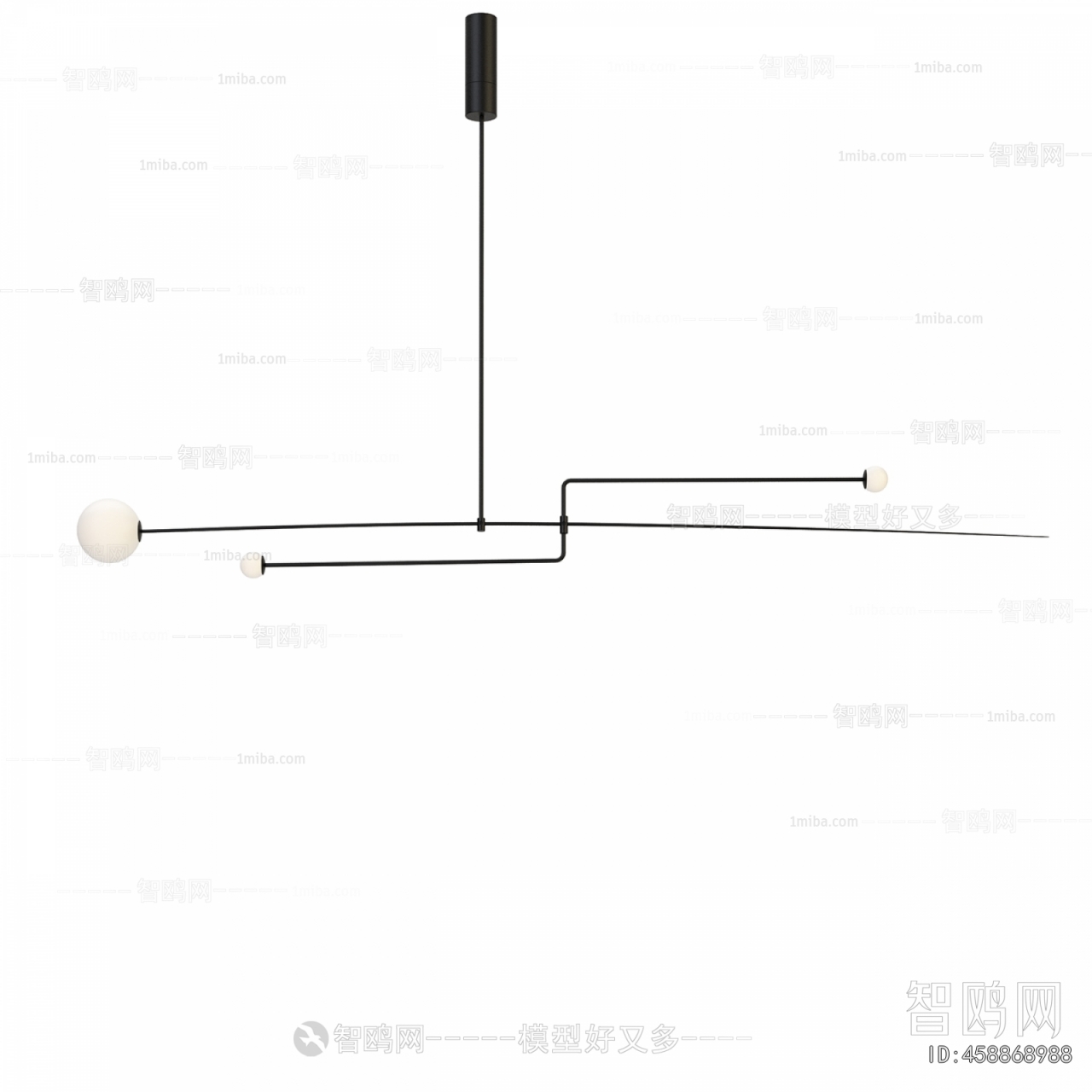 Modern Long Chandelier