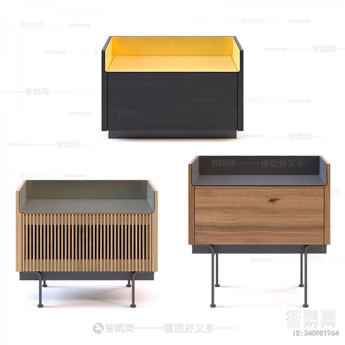 Modern Bedside Cupboard