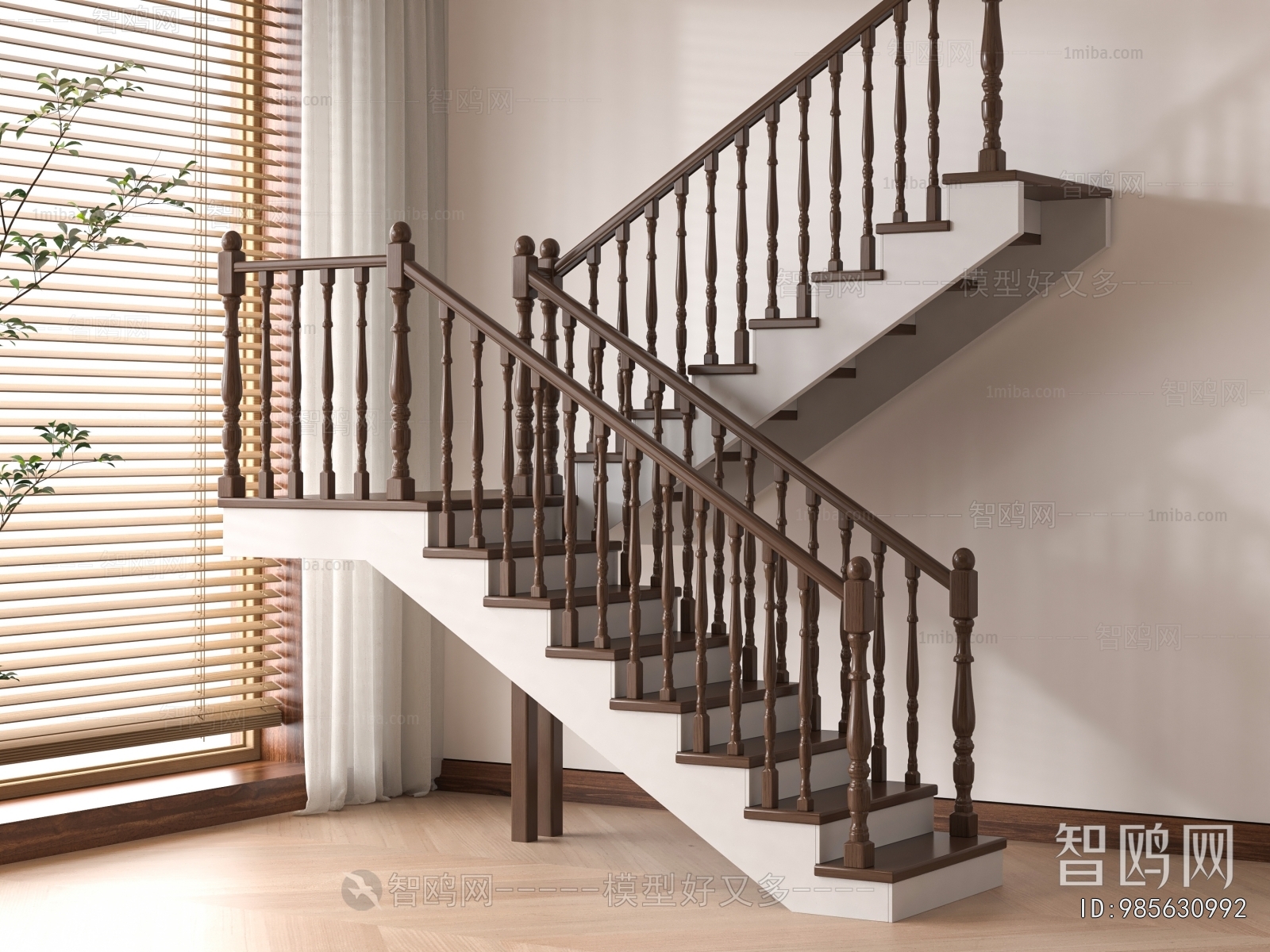 New Chinese Style Staircase