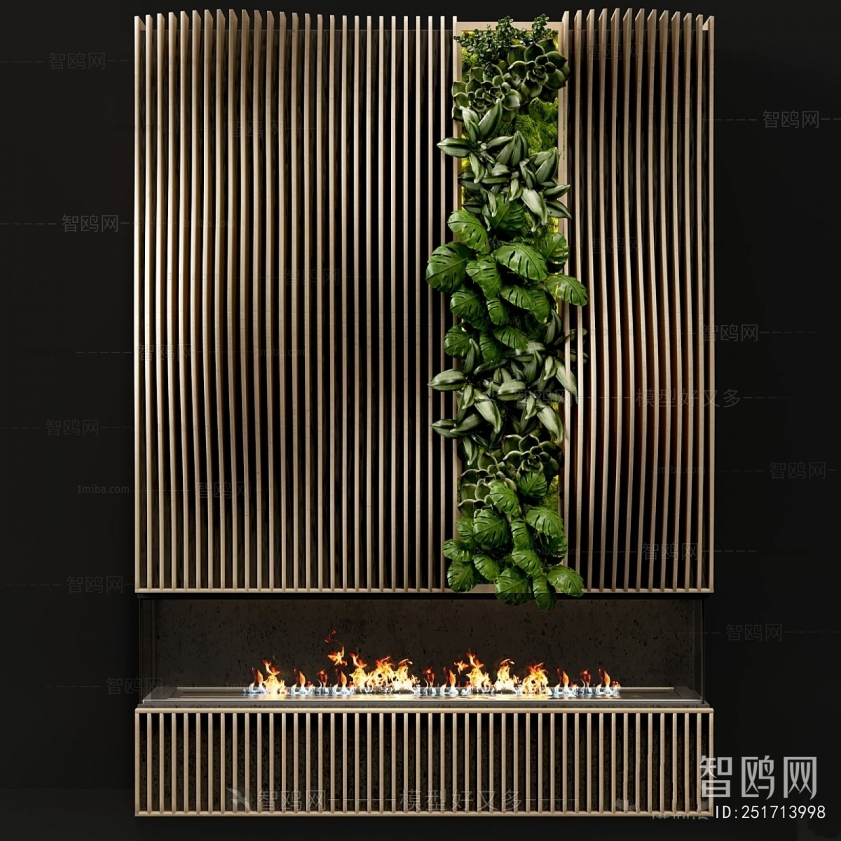 Modern Electronic Fireplace