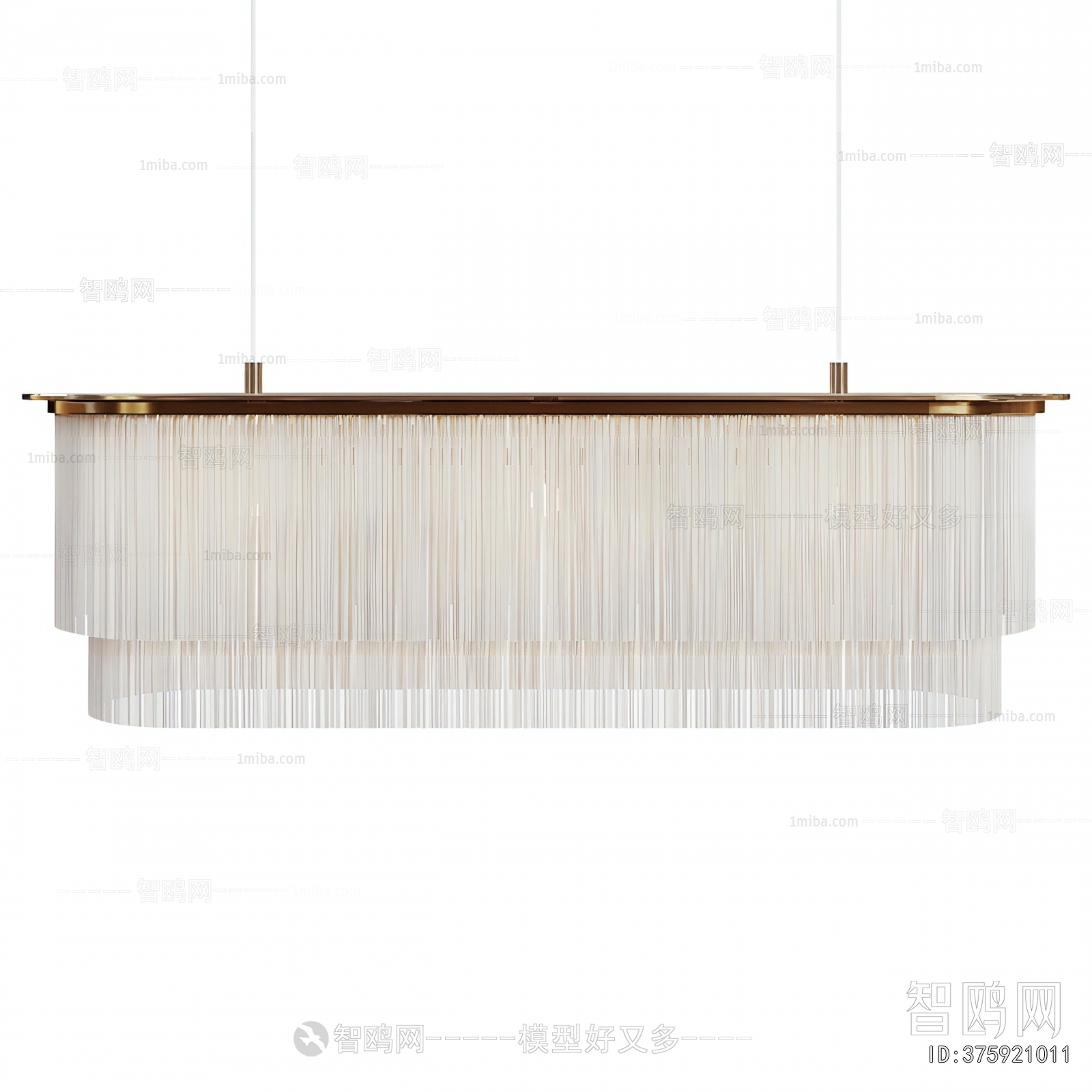 Modern Long Chandelier