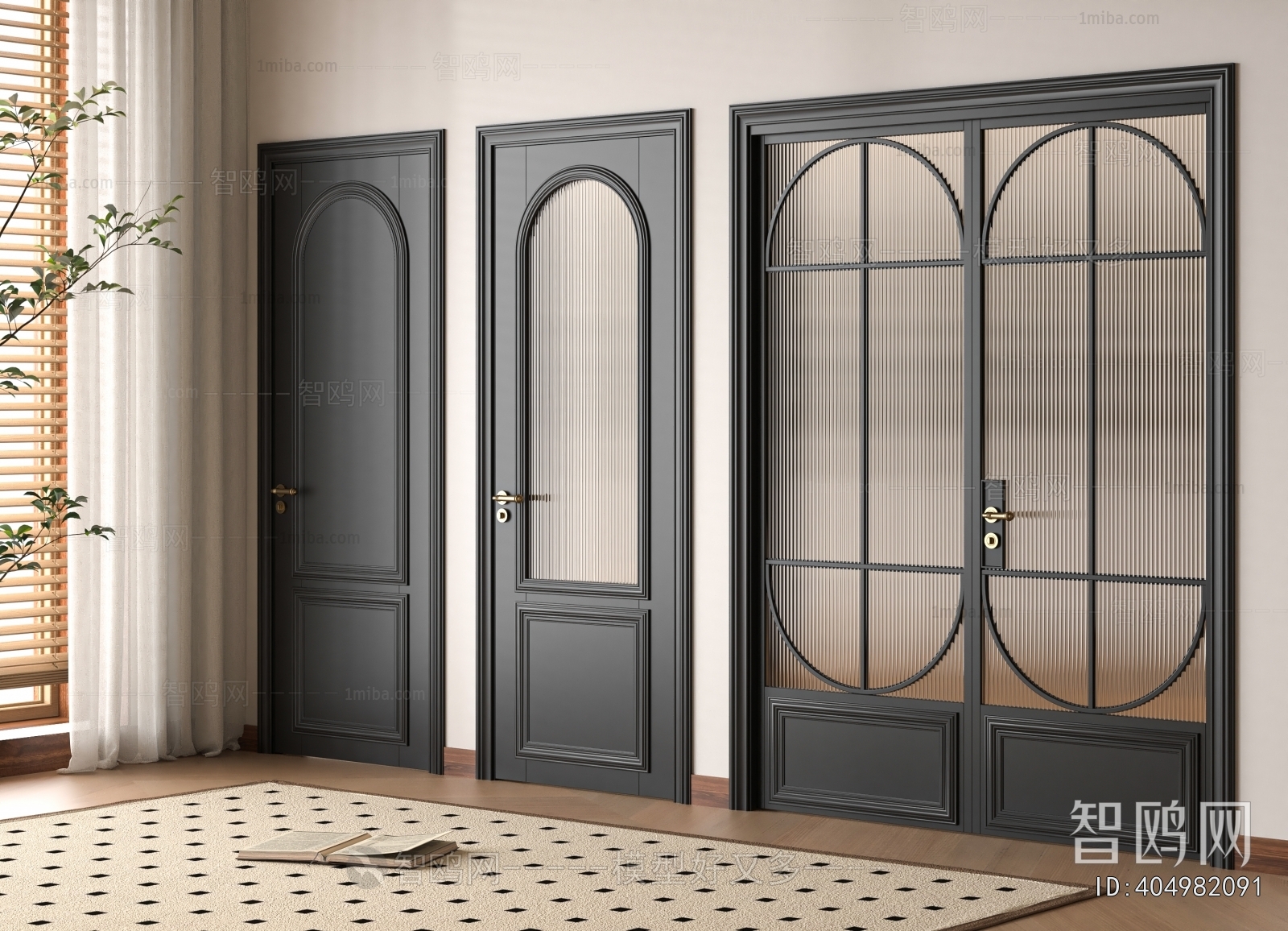 French Style Single Door