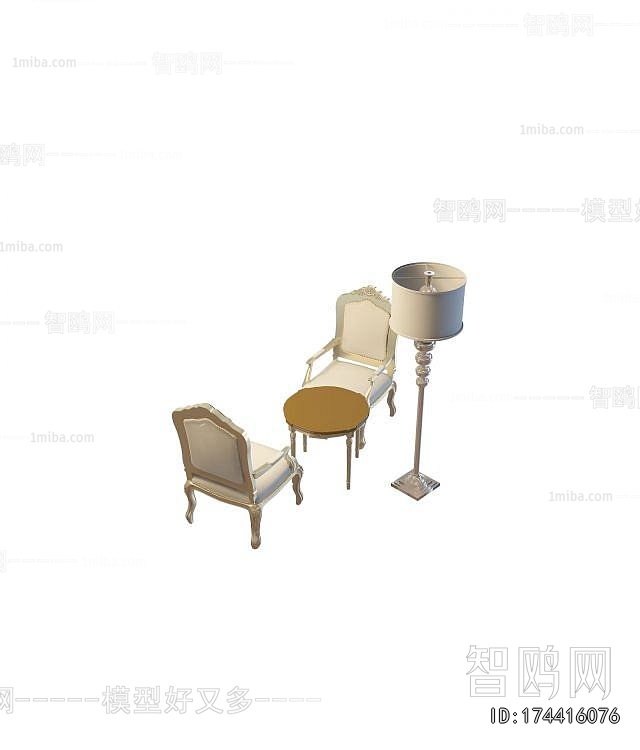 European Style Leisure Table And Chair