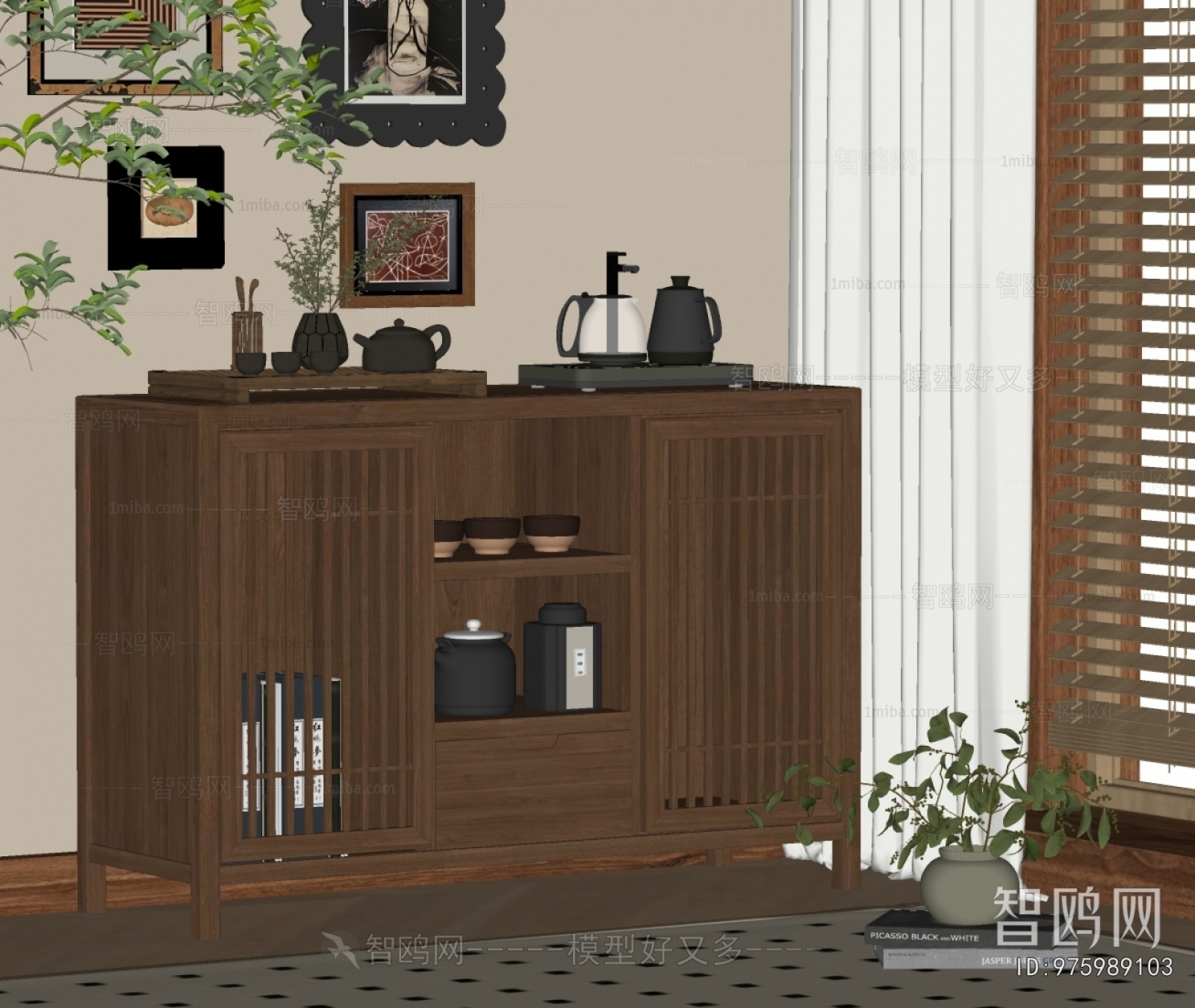 New Chinese Style Bench