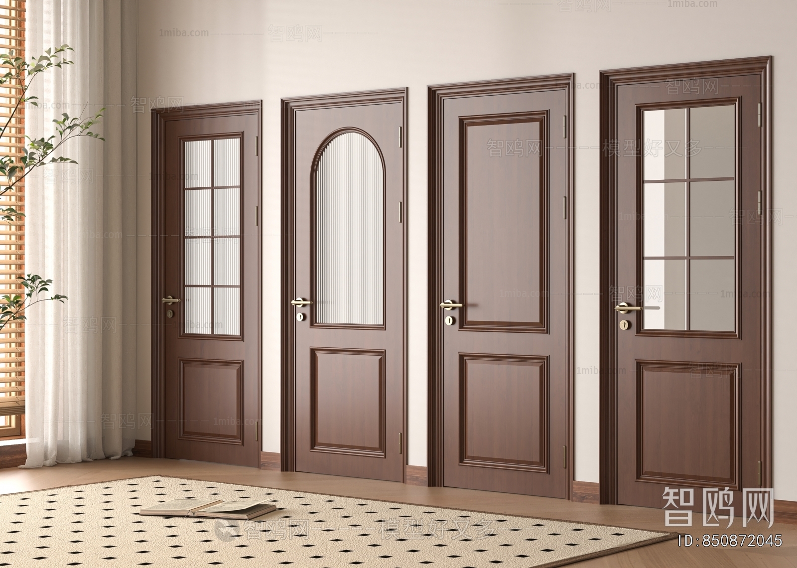Modern Single Door