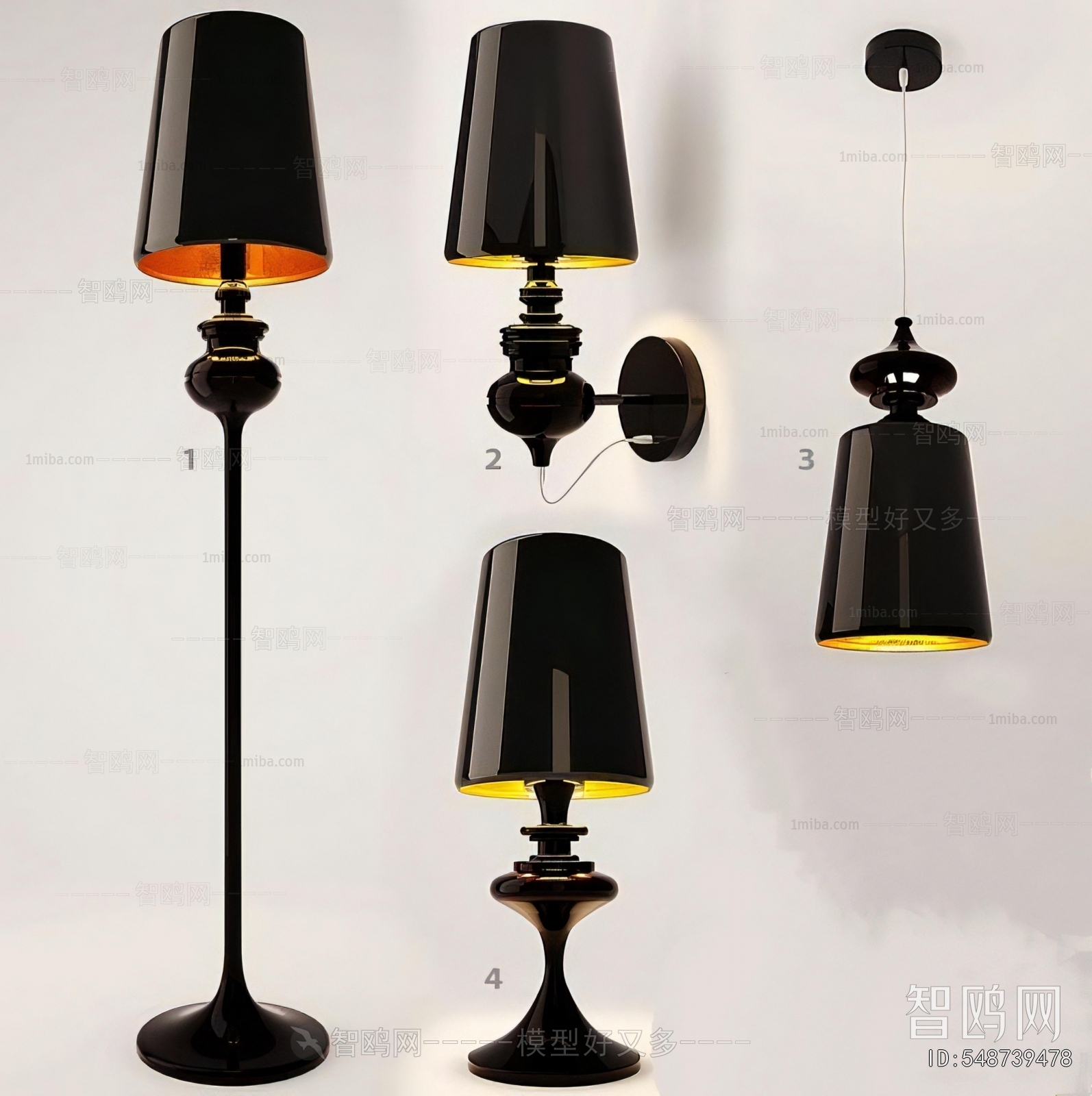 Simple European Style Wall Lamp