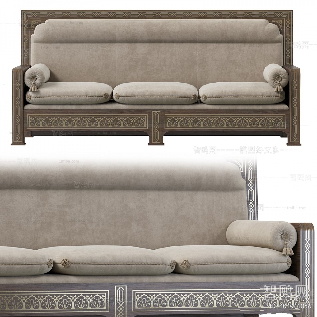 Modern Three-seat Sofa