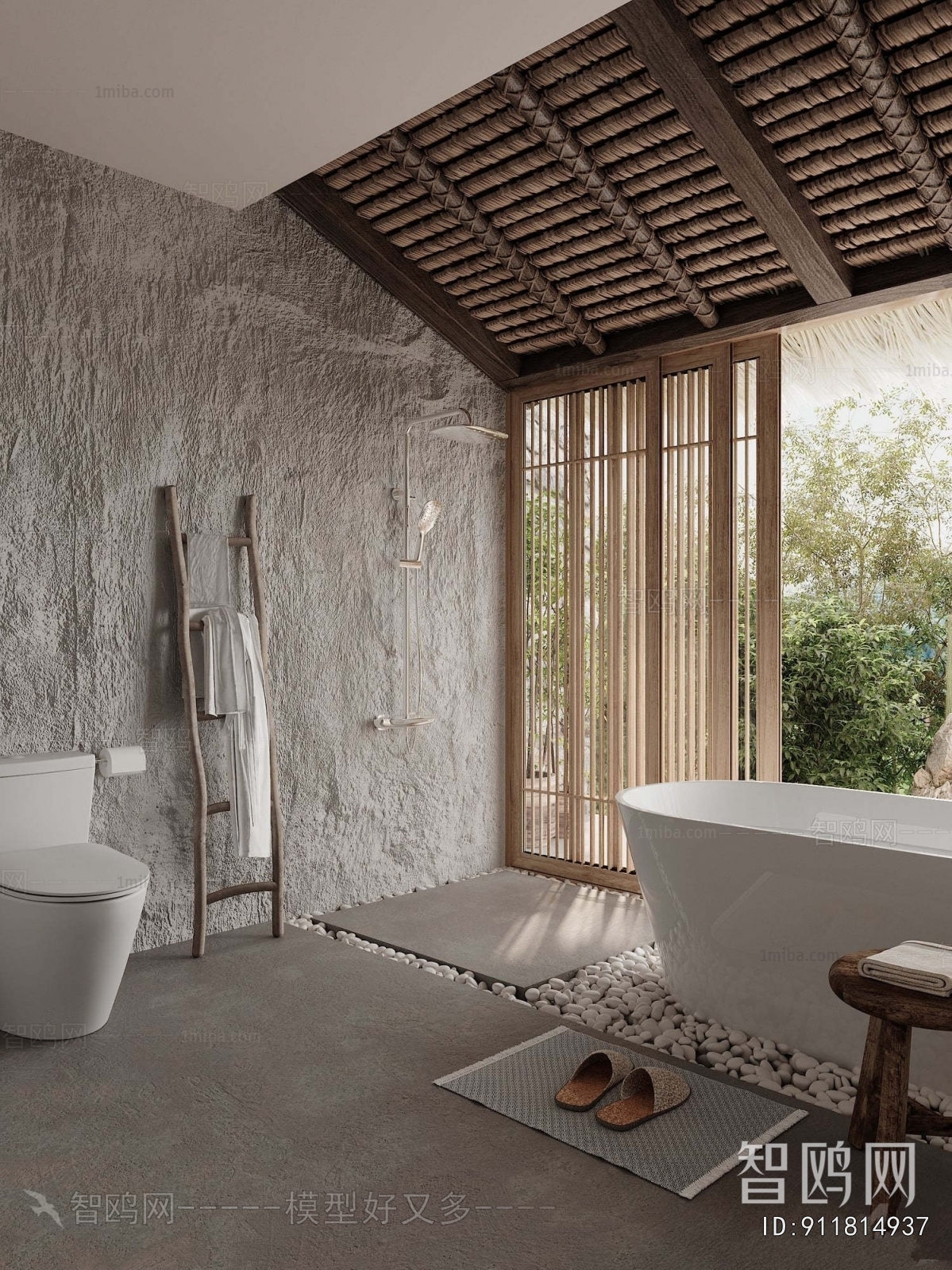 Wabi-sabi Style TOILET